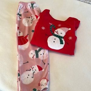 Flannel pajamas by Carters 3T